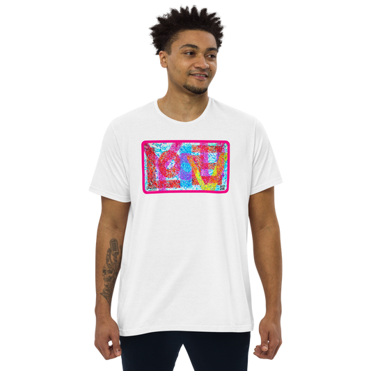 CHICO COELHO - I LOVE YOU - Camiseta justa modelagem reta