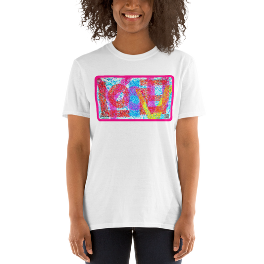 CHICO COELHO - I LOVE YOU - Camiseta unissex com mangas curtas