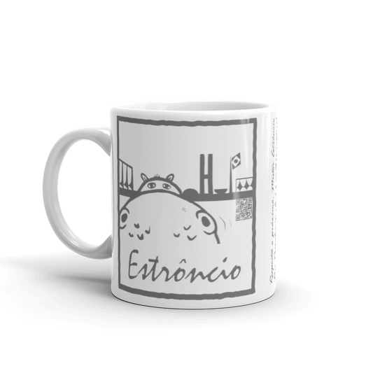 ÉDEN GUE - ESTRÔNCIO - Caneca branca