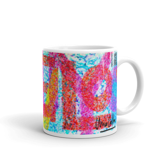 CHICO COELHO - I LOVE YOU - Caneca branca