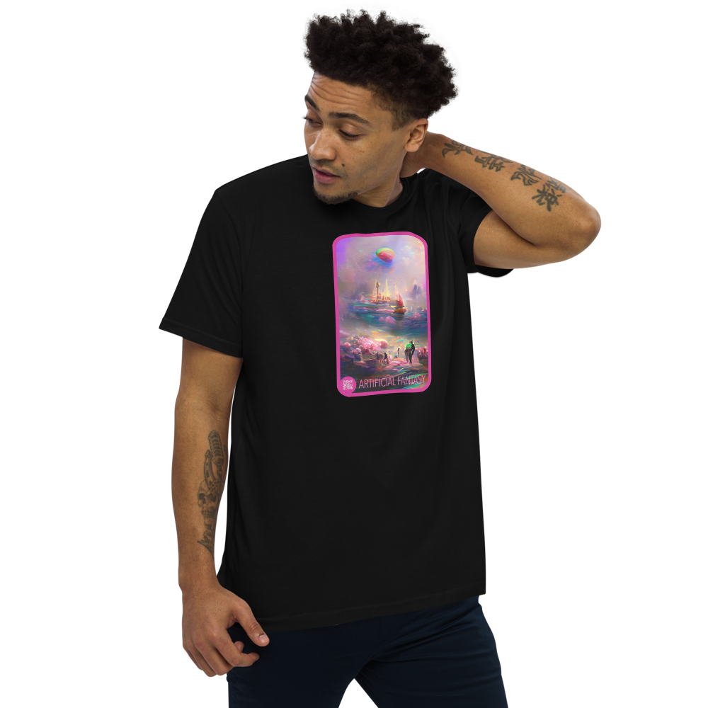 Camiseta ARTIFICIAL FANTASY - modelagem reta justa