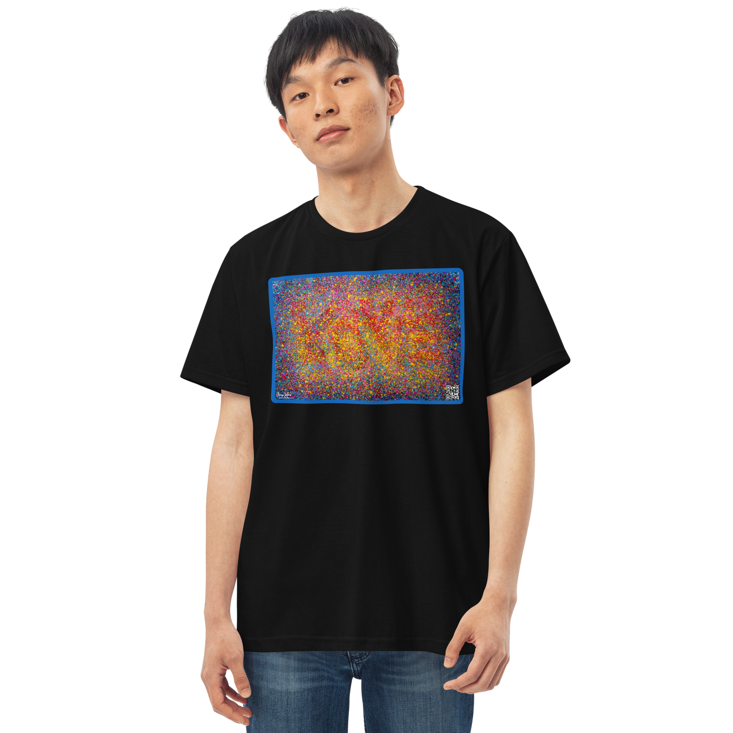 CHICO COELHO - LOVE - Camiseta justa com modelagem reta masculina