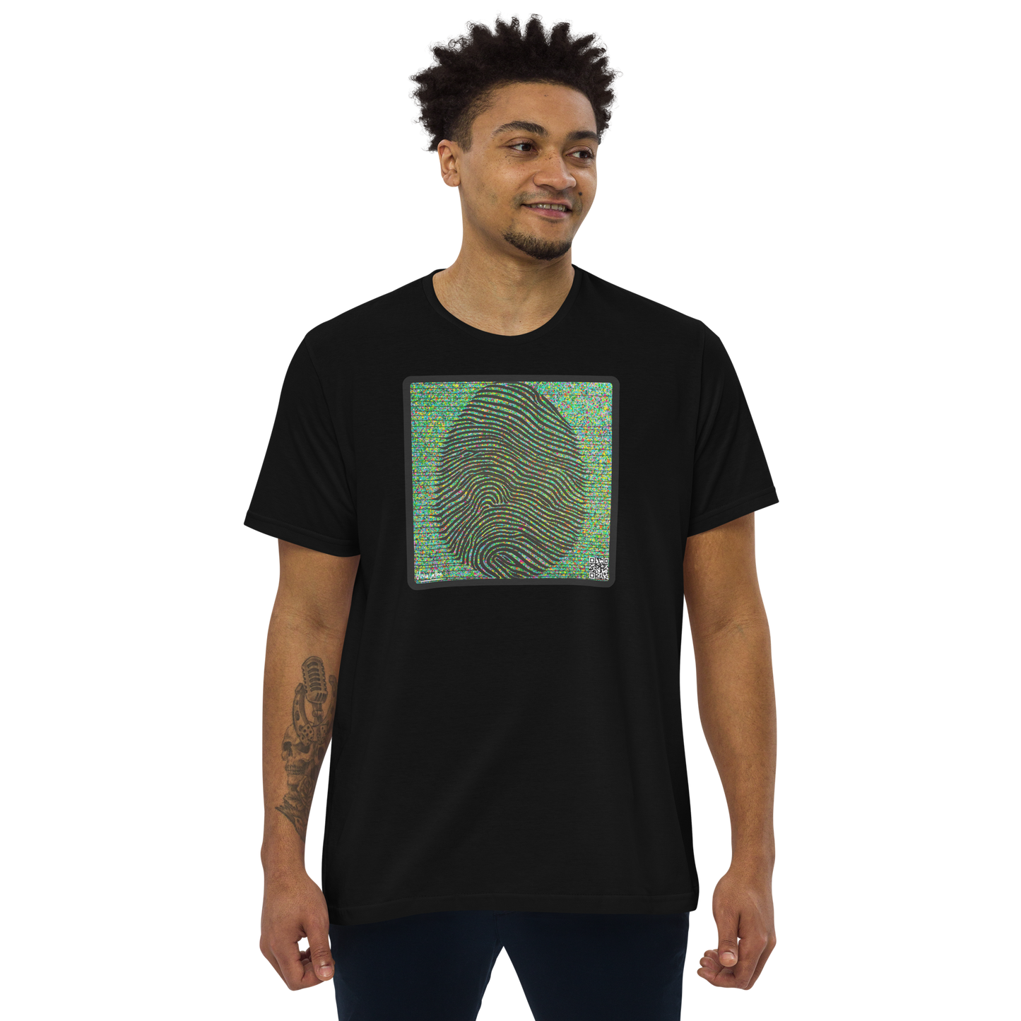 CHICO COELHO - IDENTIDADE VEGETAL - Camiseta justa com modelagem reta masculina