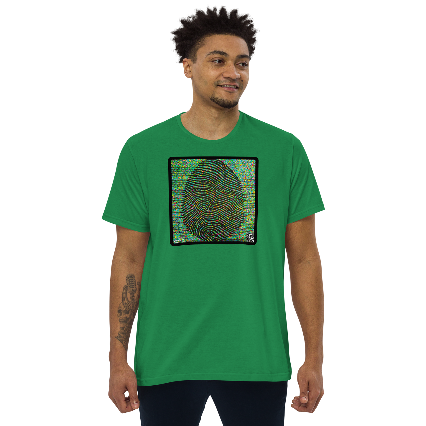 CHICO COELHO - IDENTIDADE VEGETAL - Camiseta justa com modelagem reta masculina