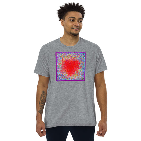 CHICO COELHO - THE HEART - Camiseta justa com modelagem reta masculina