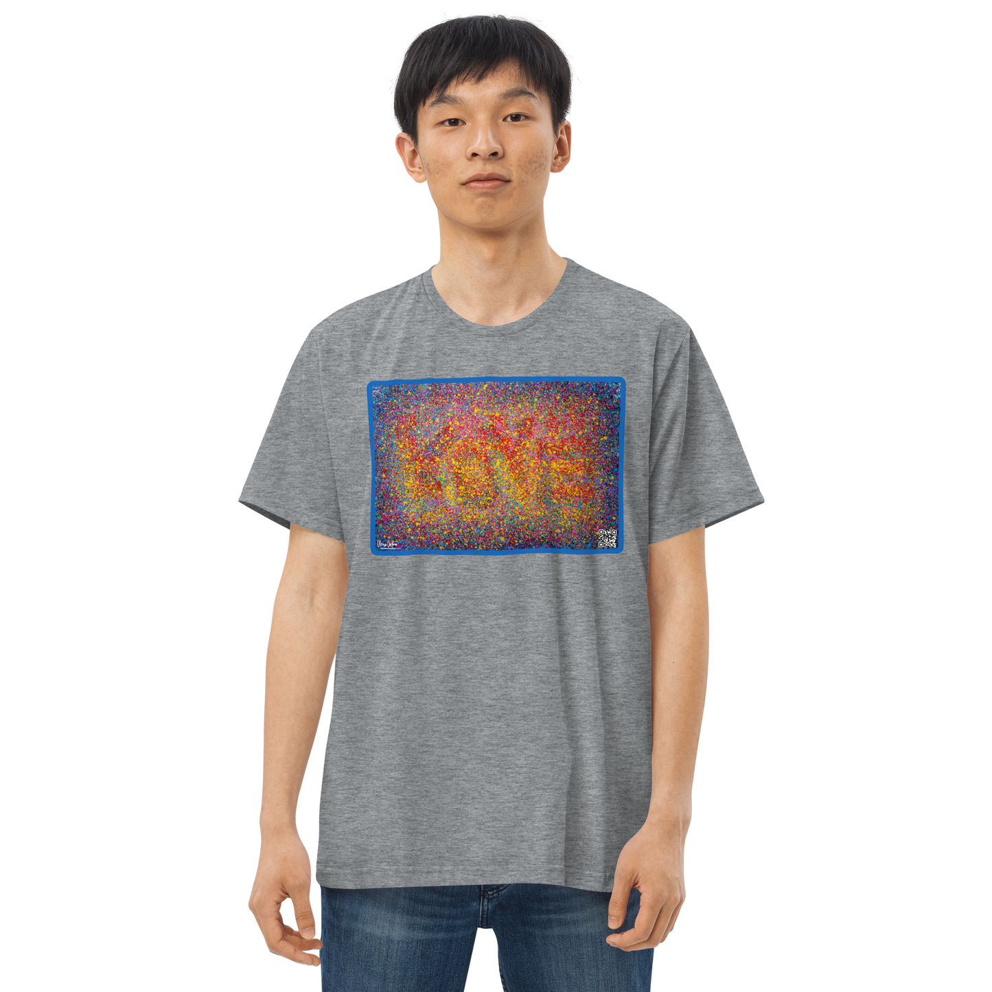 CHICO COELHO - LOVE - Camiseta justa com modelagem reta masculina