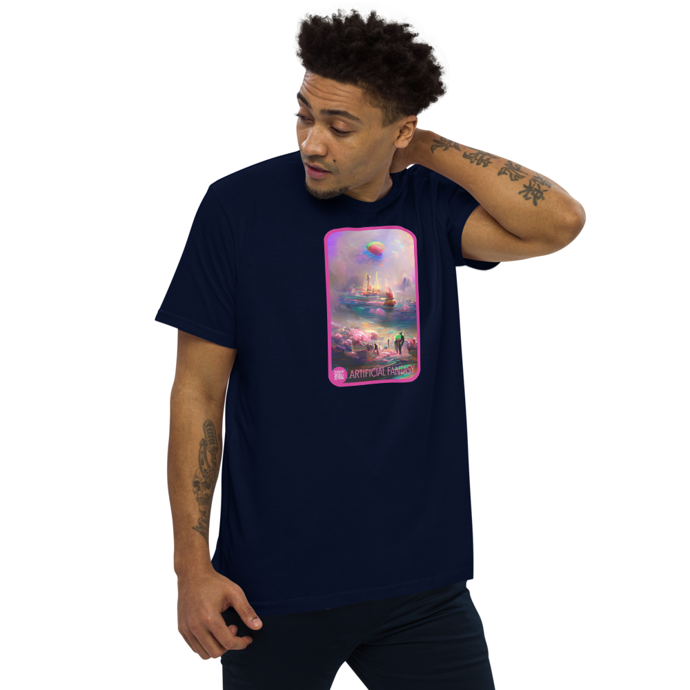 Camiseta ARTIFICIAL FANTASY - modelagem reta justa