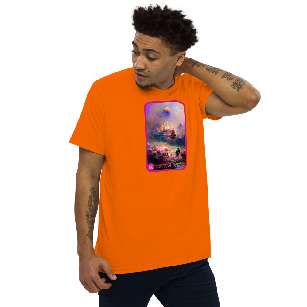 Camiseta ARTIFICIAL FANTASY - modelagem reta justa