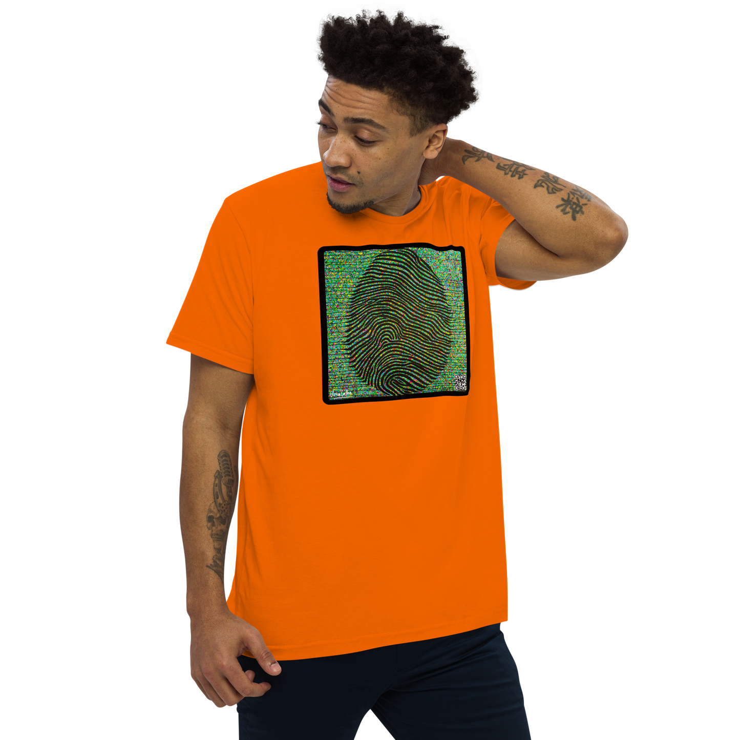 CHICO COELHO - IDENTIDADE VEGETAL - Camiseta justa com modelagem reta masculina