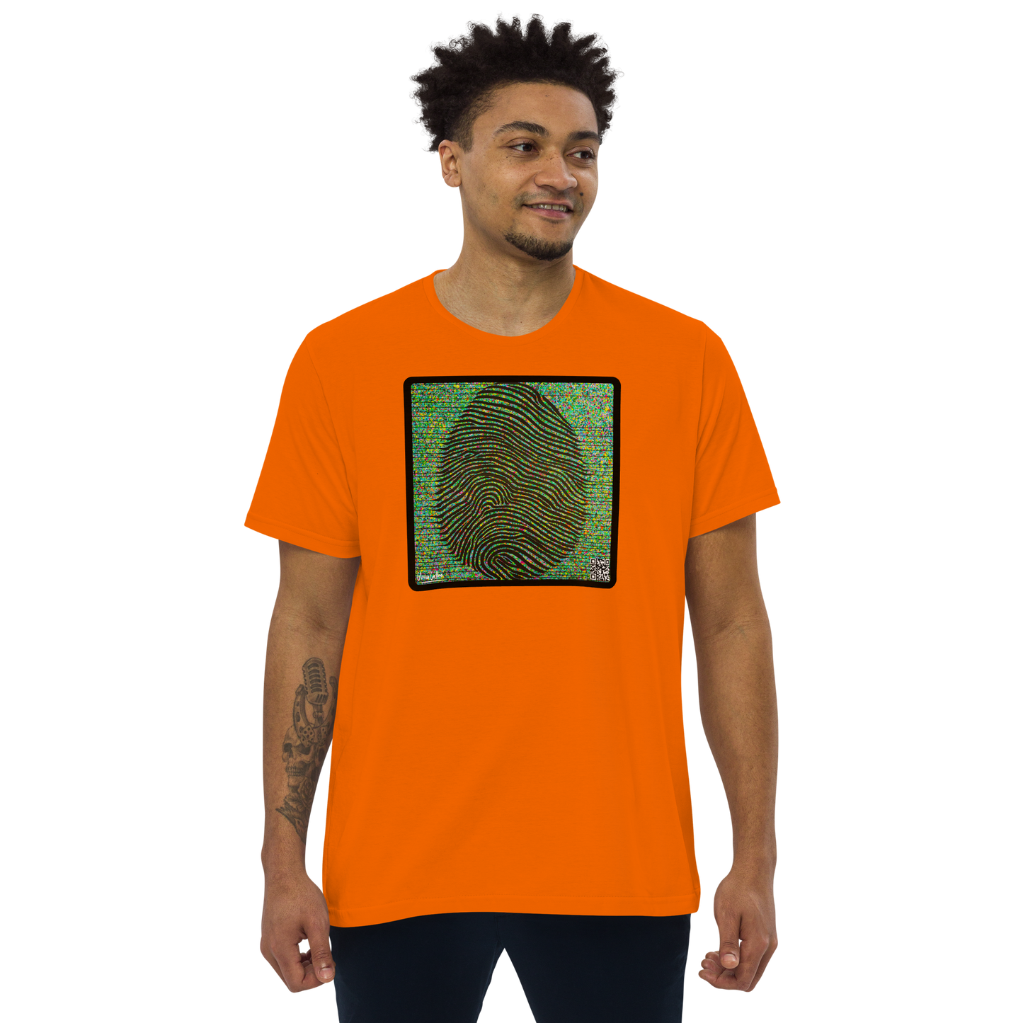 CHICO COELHO - IDENTIDADE VEGETAL - Camiseta justa com modelagem reta masculina