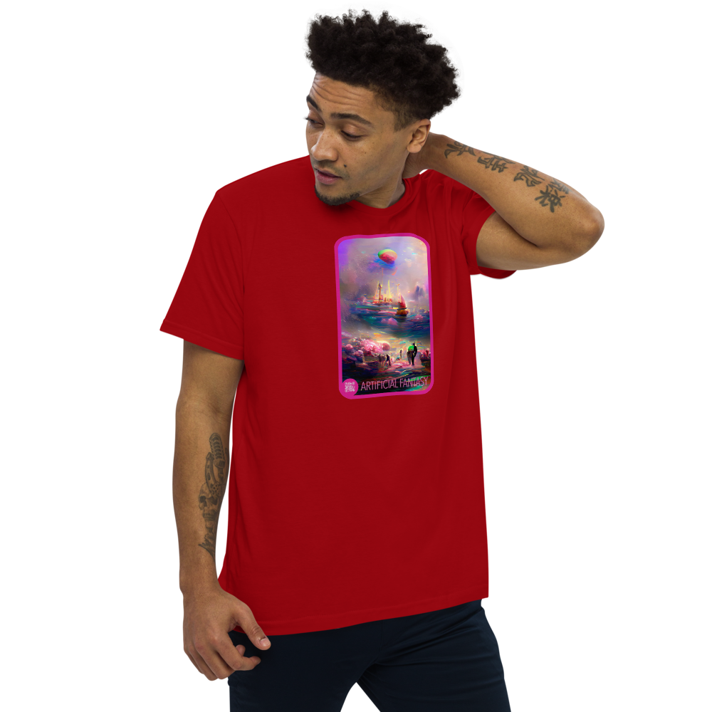 Camiseta ARTIFICIAL FANTASY - modelagem reta justa