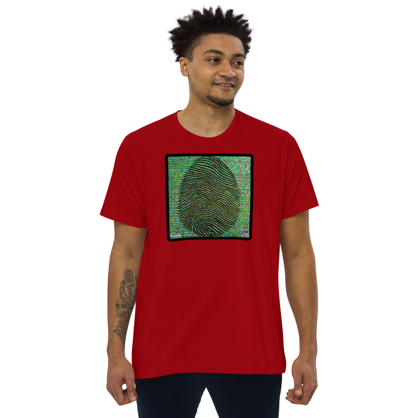 CHICO COELHO - IDENTIDADE VEGETAL - Camiseta justa com modelagem reta masculina