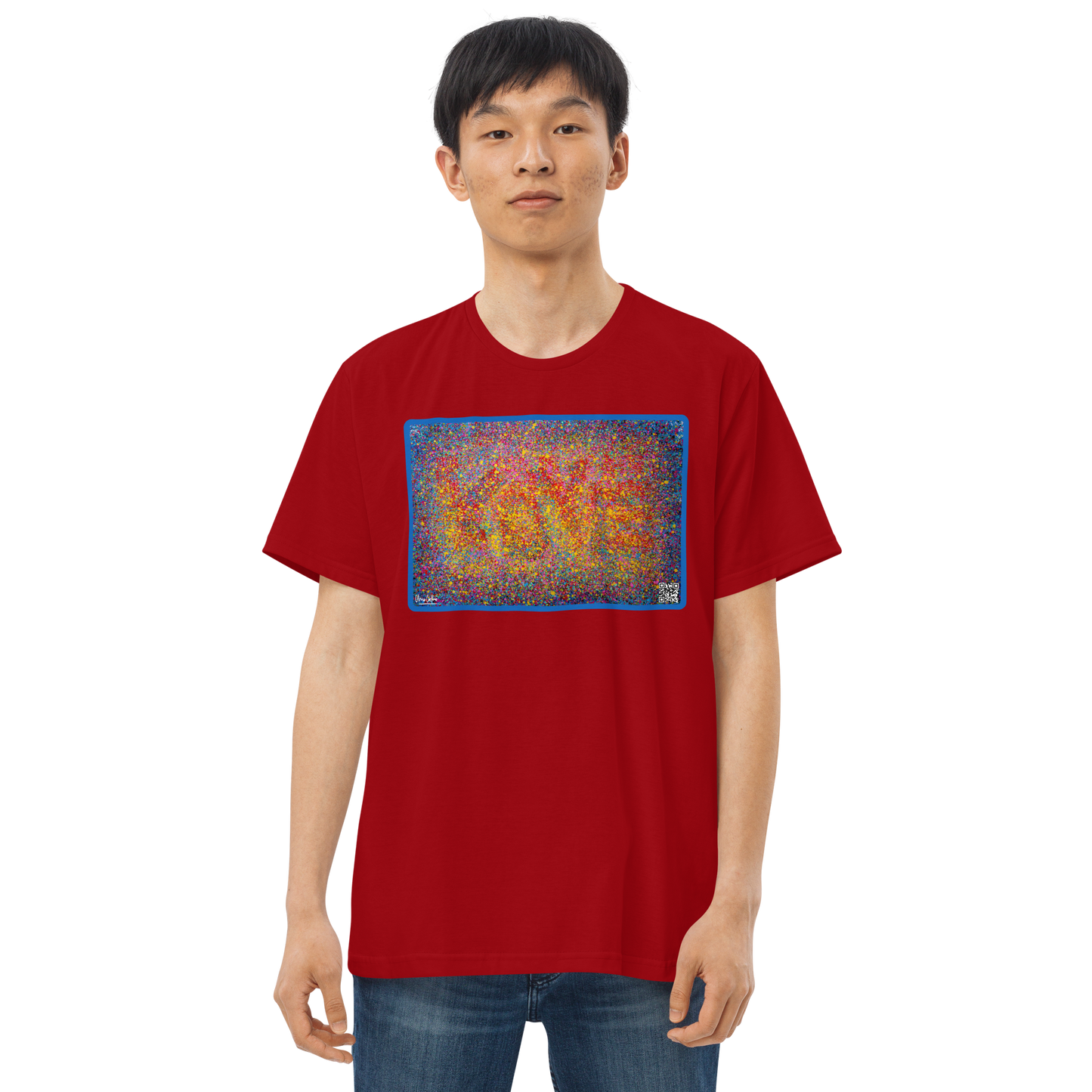 CHICO COELHO - LOVE - Camiseta justa com modelagem reta masculina