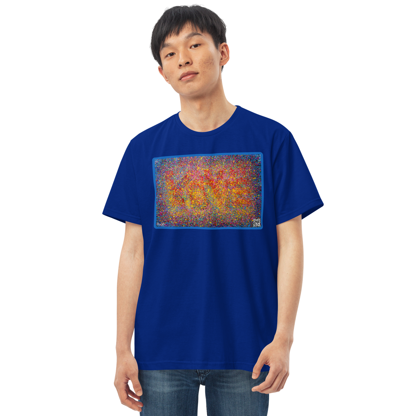 CHICO COELHO - LOVE - Camiseta justa com modelagem reta masculina