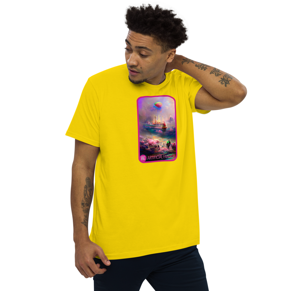 Camiseta ARTIFICIAL FANTASY - modelagem reta justa