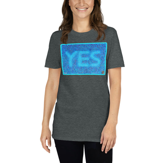 CHICO COELHO - YES - Camiseta unissex com mangas curtas