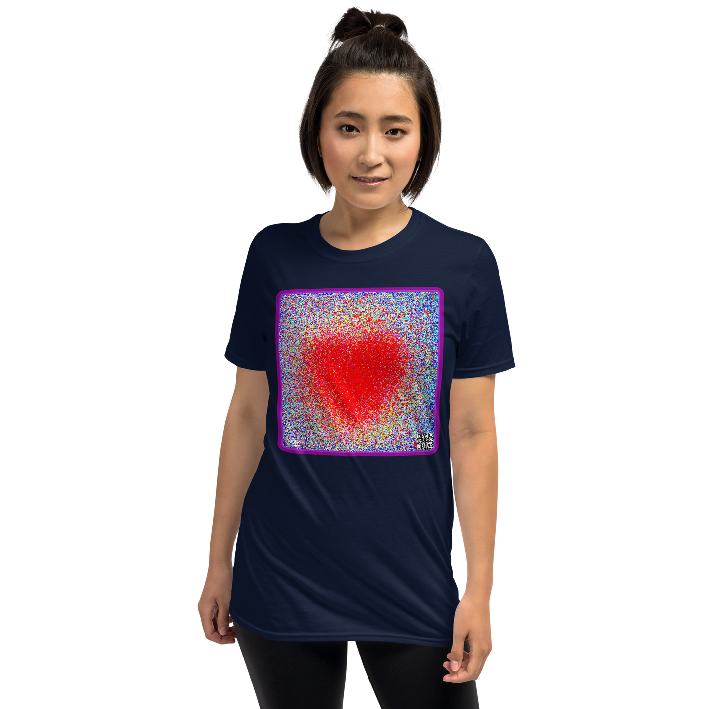 CHICO COELHO - THE HEART - Camiseta unissex com mangas curtas