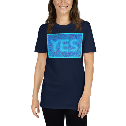 CHICO COELHO - YES - Camiseta unissex com mangas curtas