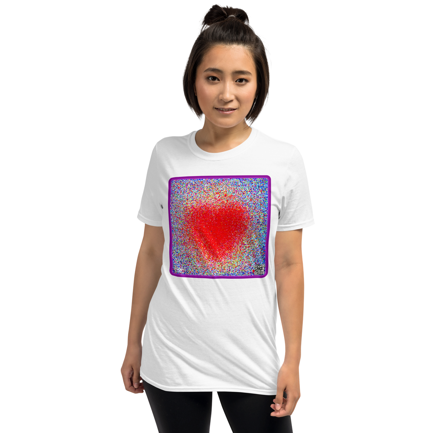 CHICO COELHO - THE HEART - Camiseta unissex com mangas curtas