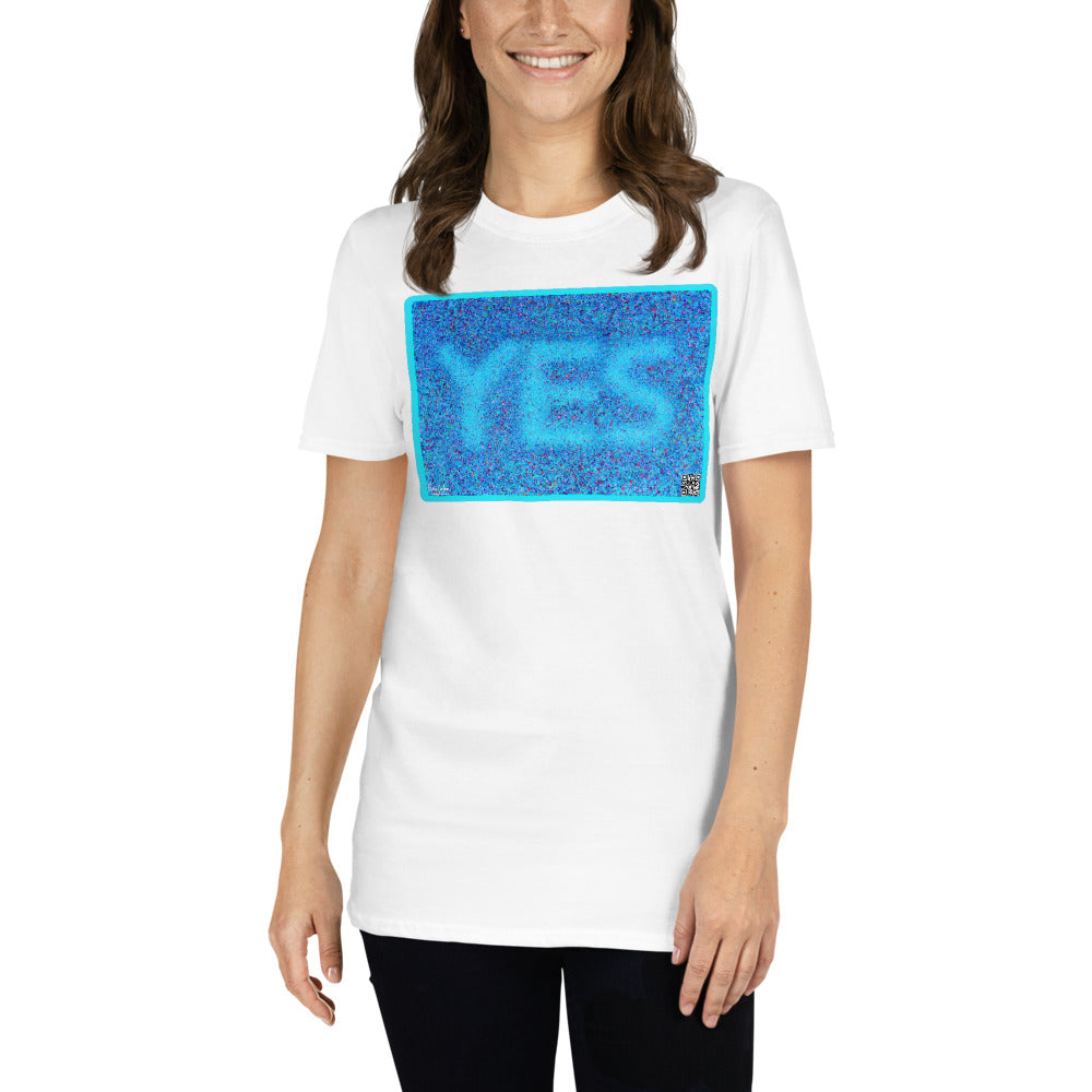 CHICO COELHO - YES - Camiseta unissex com mangas curtas